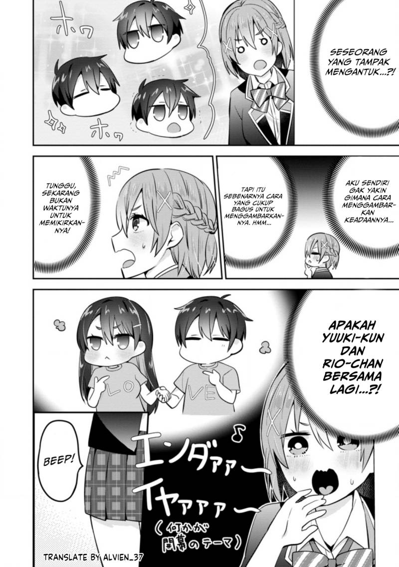 The Cute Girl Sitting Next to Me Is Trying to Make Me Fall in Love With Her as a Way to Ridicule Me Chapter 12 Bahasa Indonesia